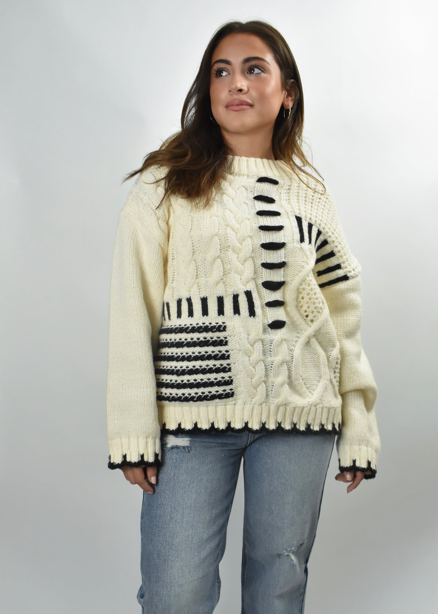 Every Which Way Chunky Sweater