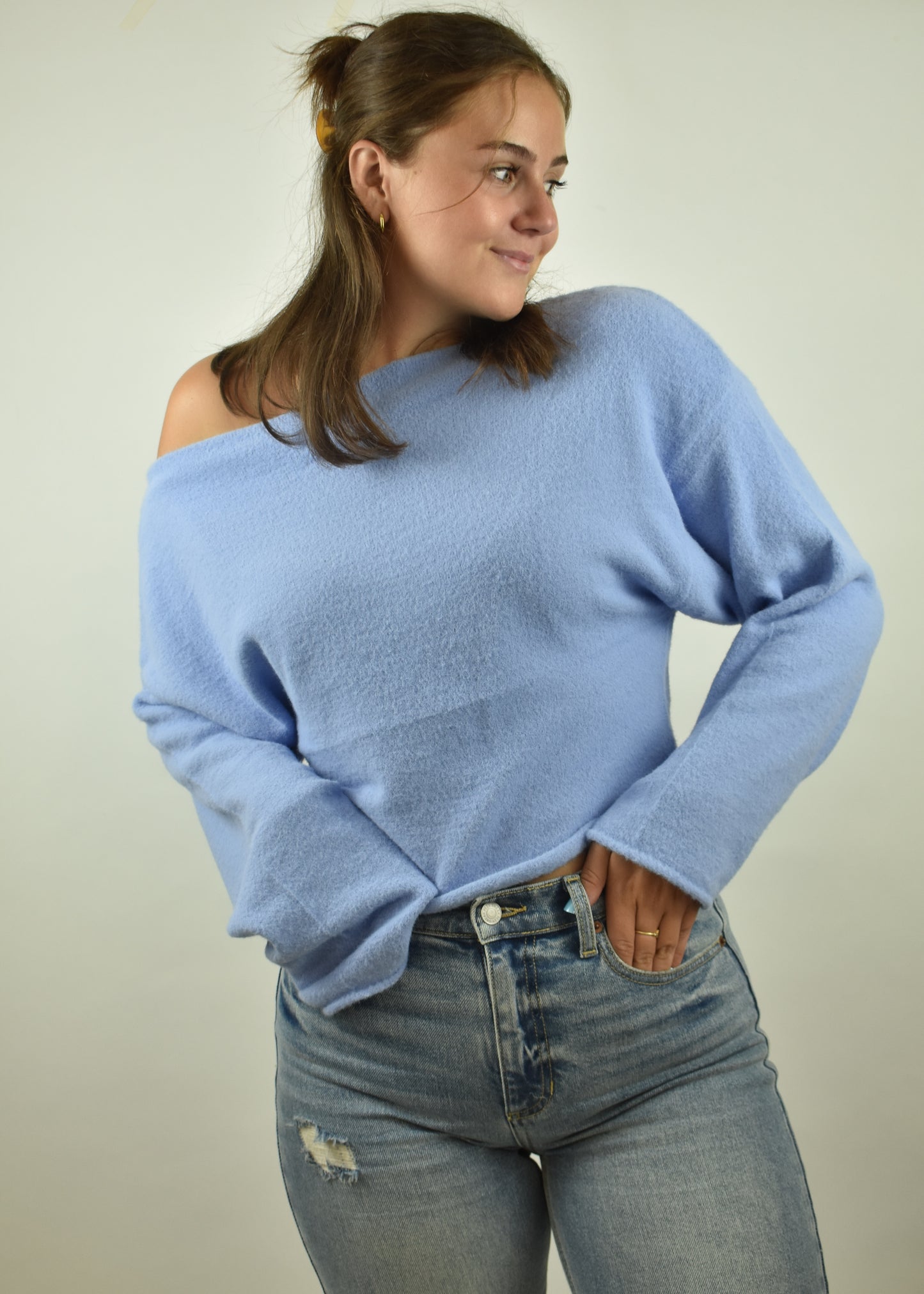 So Cozy Off The Shoulder Sweater