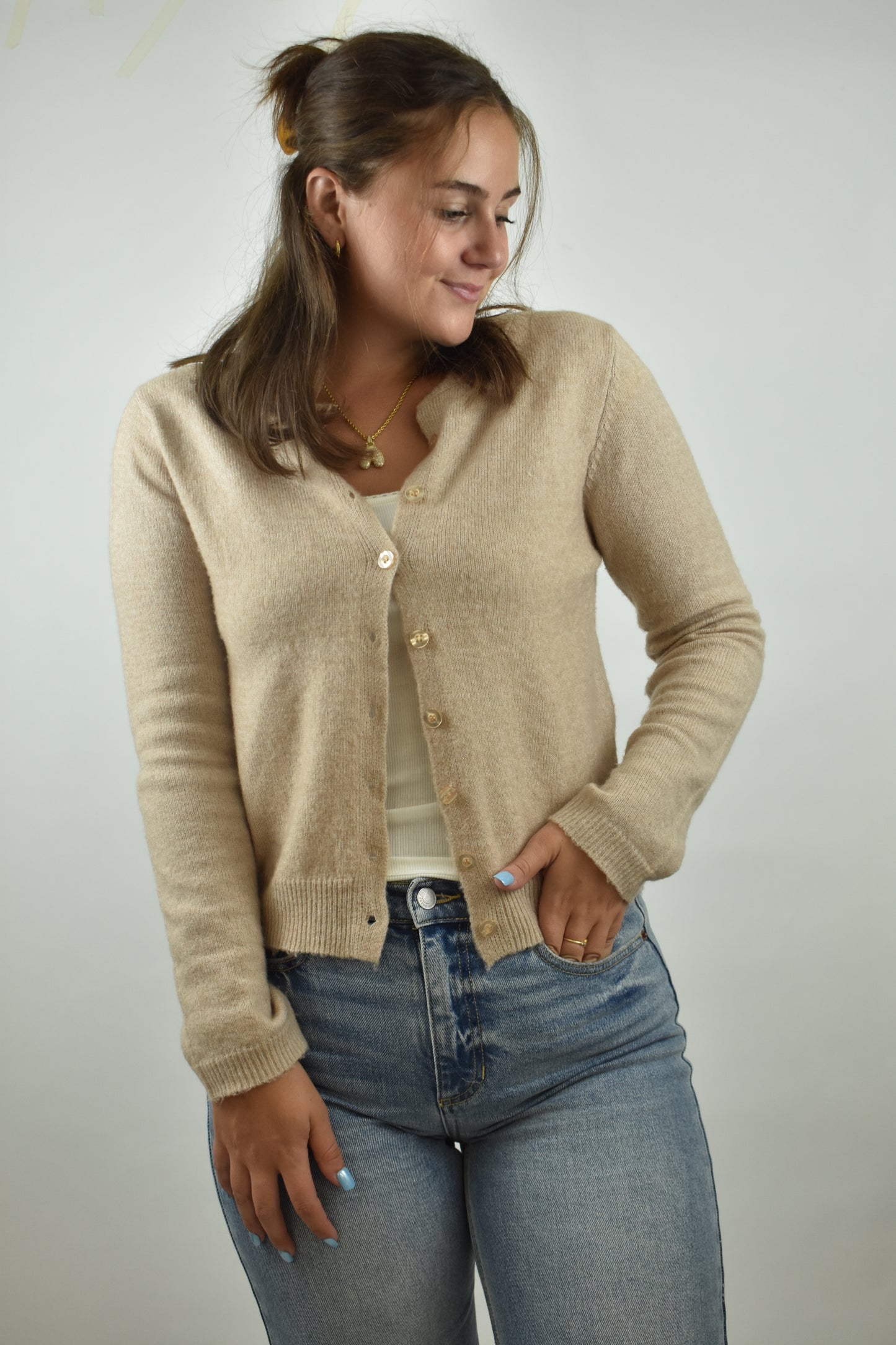 Feels like Fall Button-up Sweater