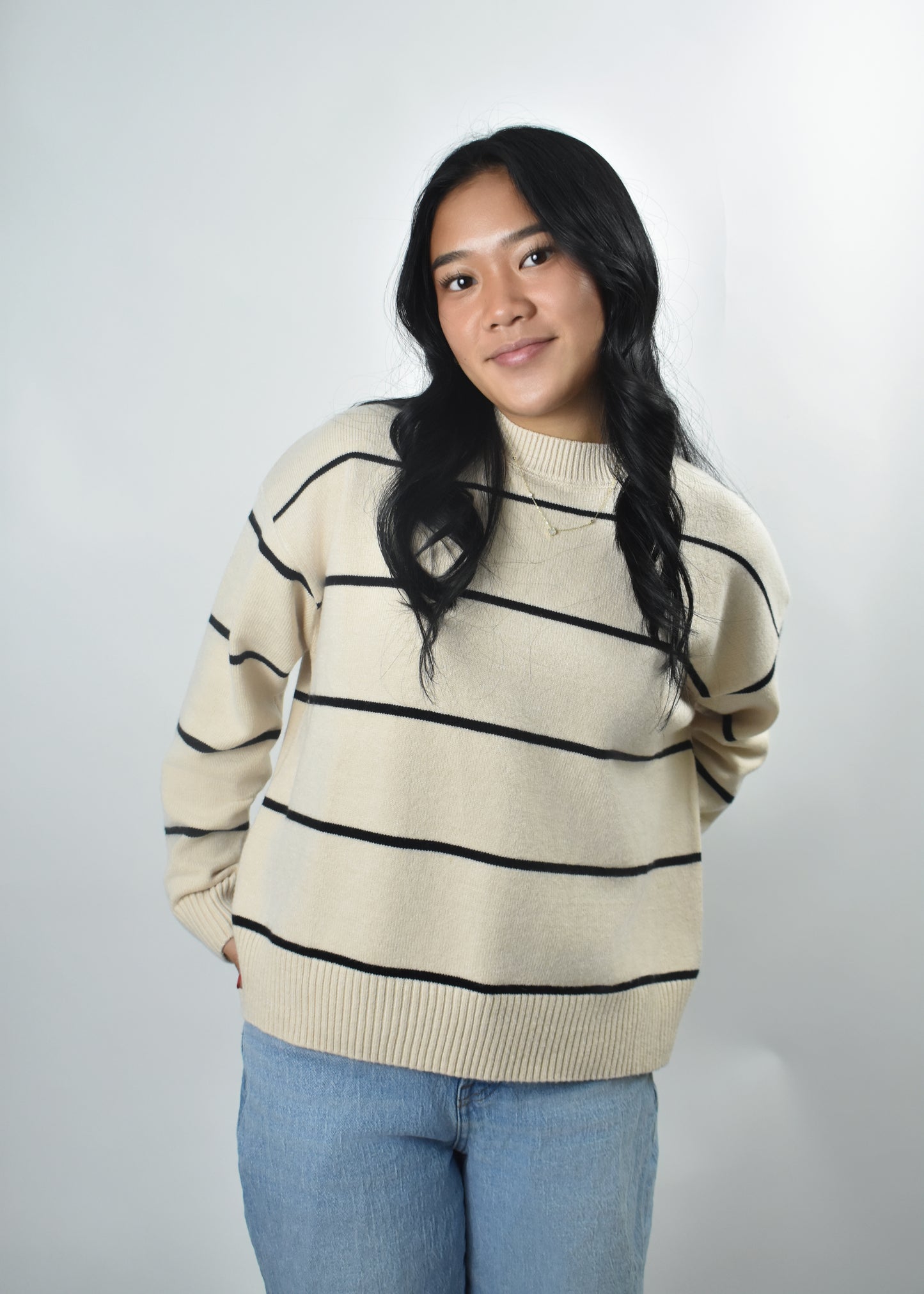 Coastal Striped Sweater