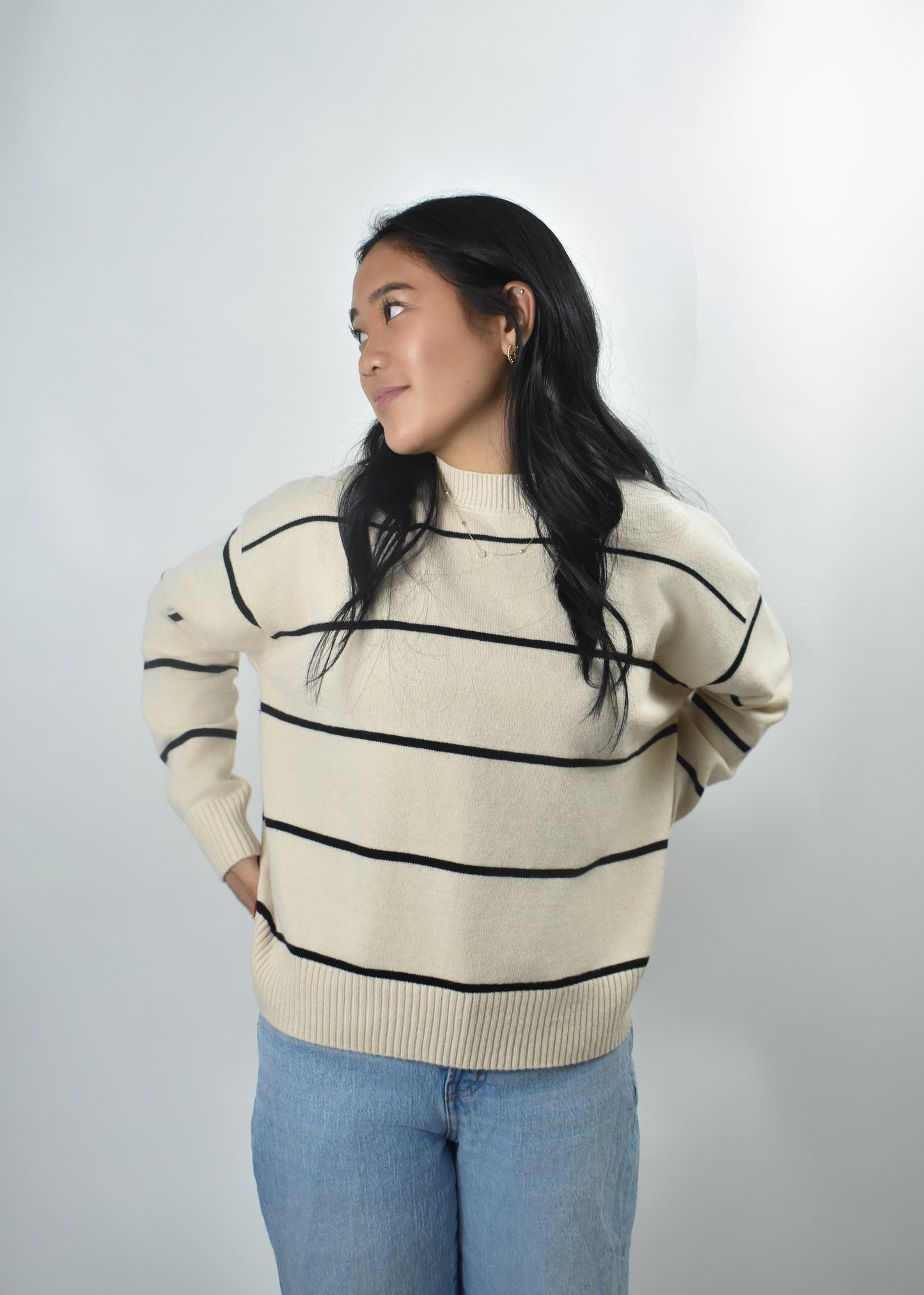 Coastal Striped Sweater