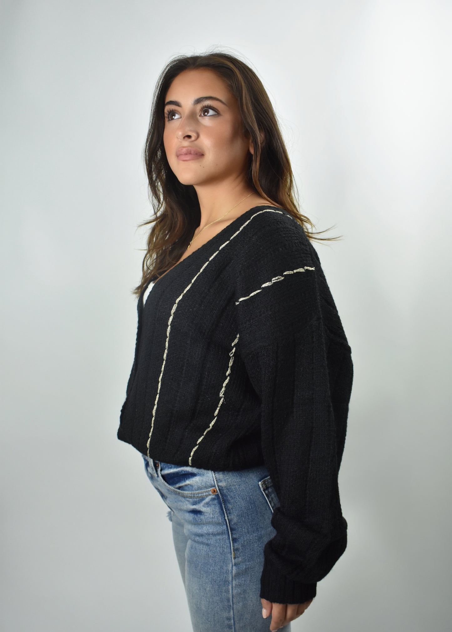 Starlight Striped Cardigan