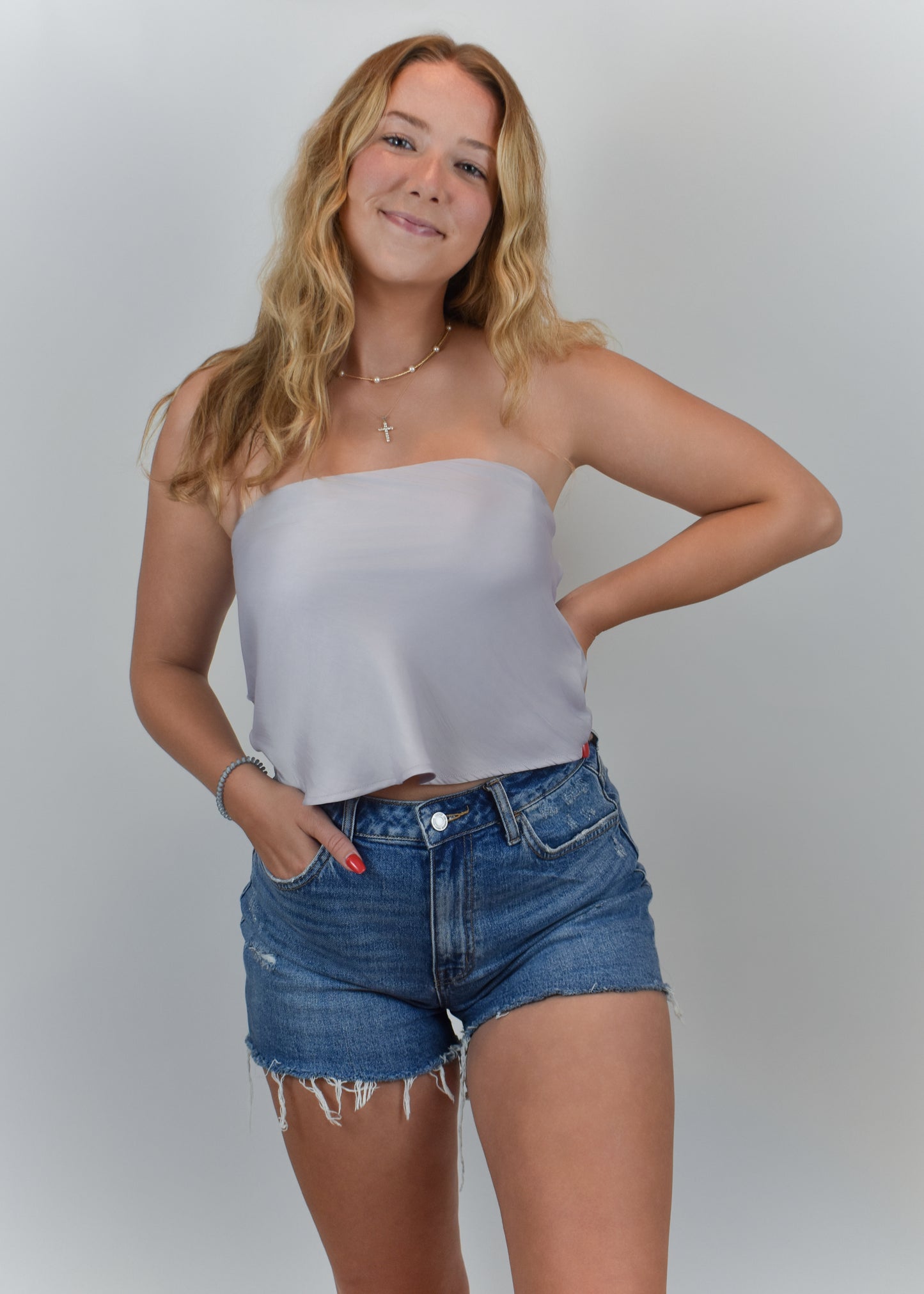 Brianna Top - Dusty Lilac