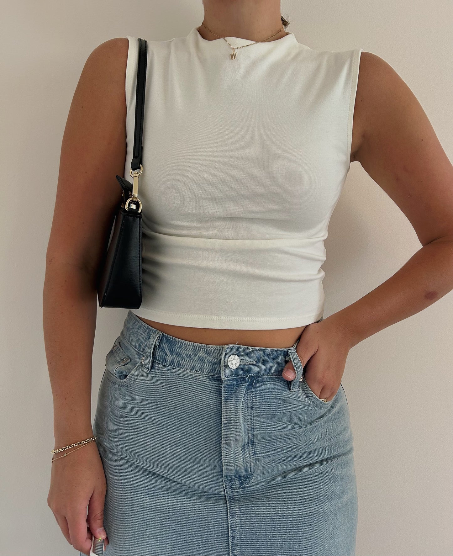 Maddie Mock Neck Top