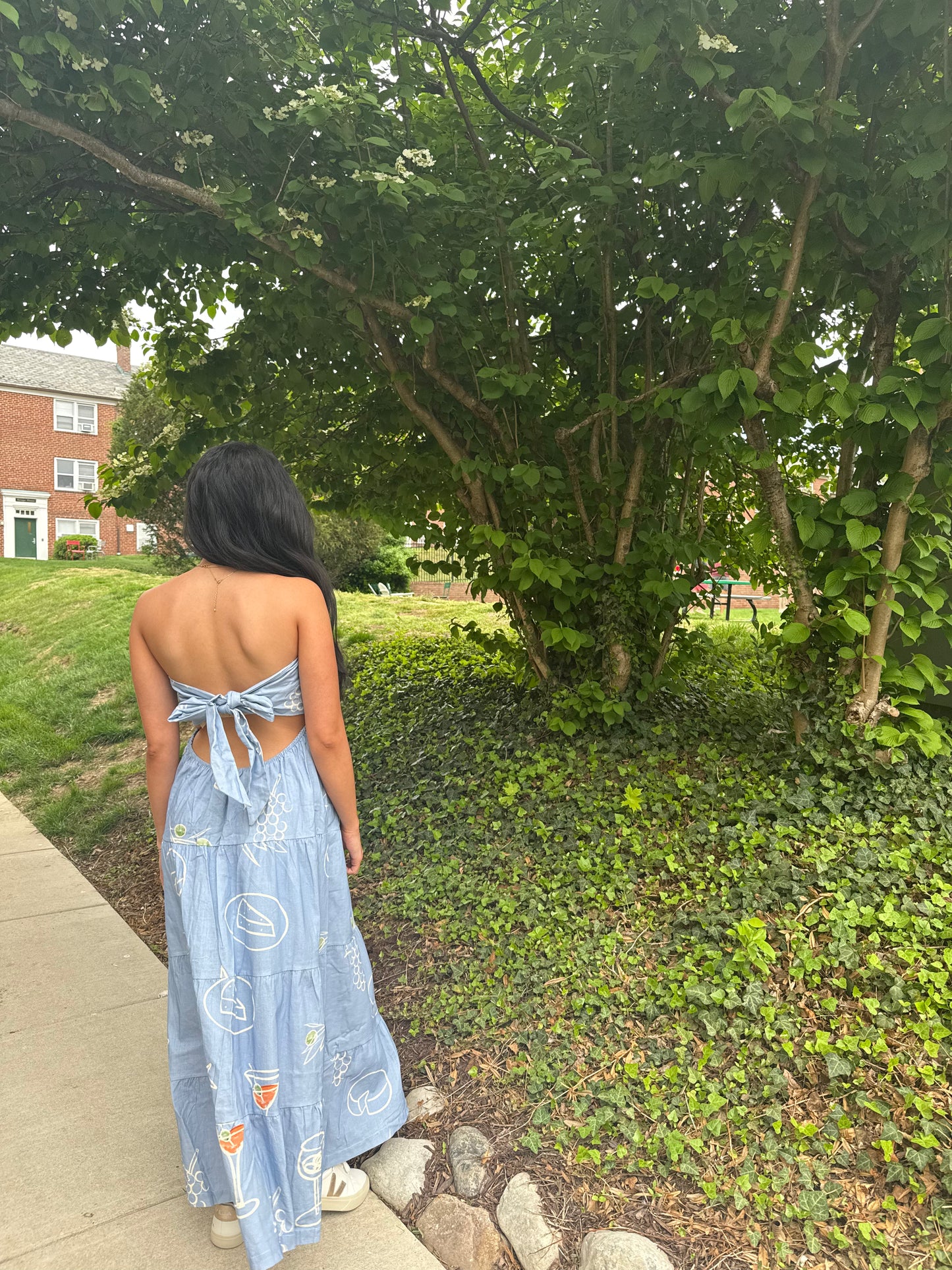 Beach Bar Open Back Dress