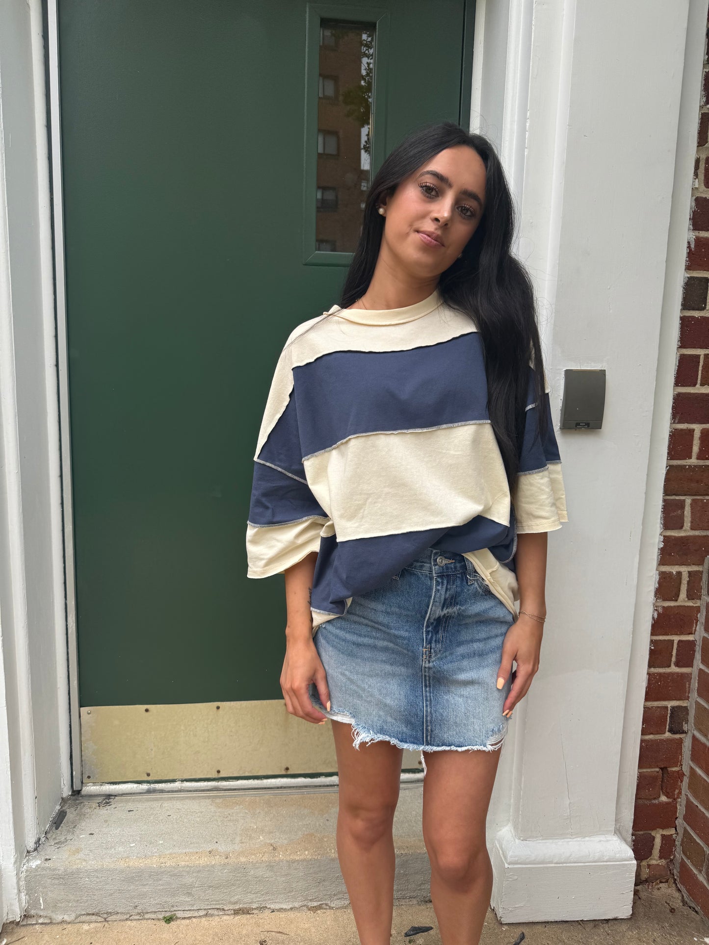 Sail Away Oversized Tee