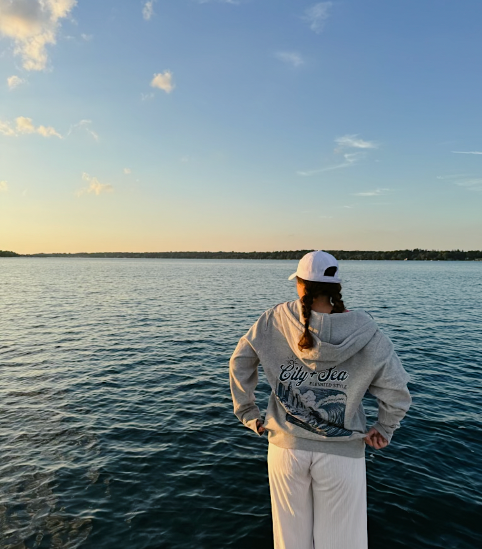 City Surfer Organic Cotton Zip-Up