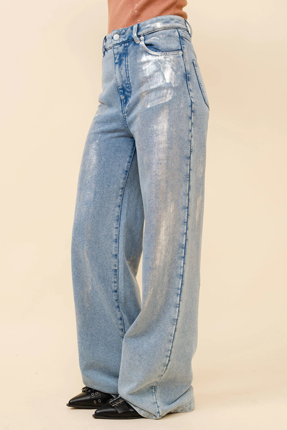 Frosted Sweat Pant Jeans