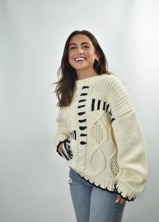 Every Which Way Chunky Sweater