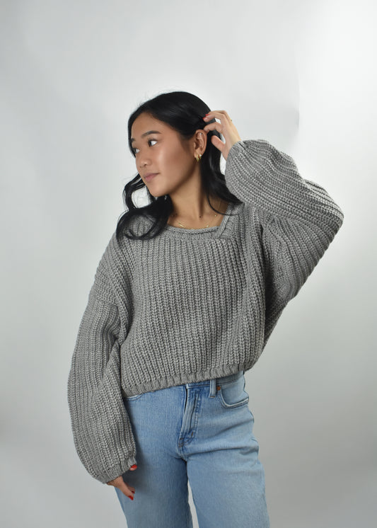 Low Key Asymmetrical Sweater